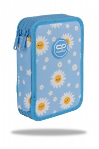Coolpack, Piórnik podwójny z wyposażeniem Jumper 2 - Daisy Sun (F066834) -  - książka