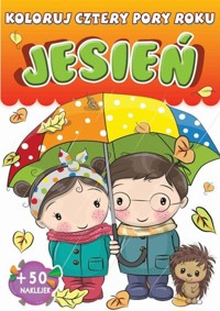 Jesień Koloruj cztery pory roku -  - książka
