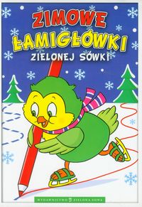 Zimowe łamigłówki zielonej sówki - - książka