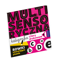 Multisensoryczna kaligrafia. Litery drukowane - Anna Borchard - książka