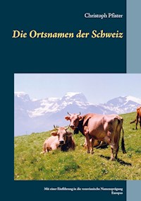 Die Ortsnamen der Schweiz - Pfister Christoph - ebook