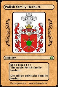 The noble Polish family Herburt. Die adlige polnische Familie Herburt. - Werner Zurek - ebook