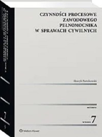 Czynności procesowe zawodowego pełnomocnika w sprawach cywilnych - Pietrzkowski Henryk - książka