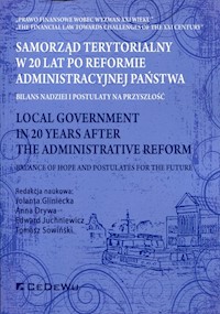 Samorząd terytorialny W 20 lat po reformie administracyjnej państwa -  - książka