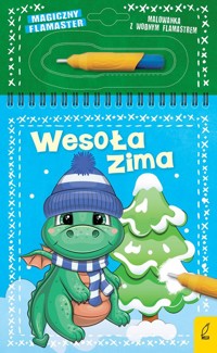 Magiczny flamaster Wesoła zima -  - książka