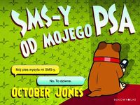 SMS-y od mojego Psa - October Jones - książka