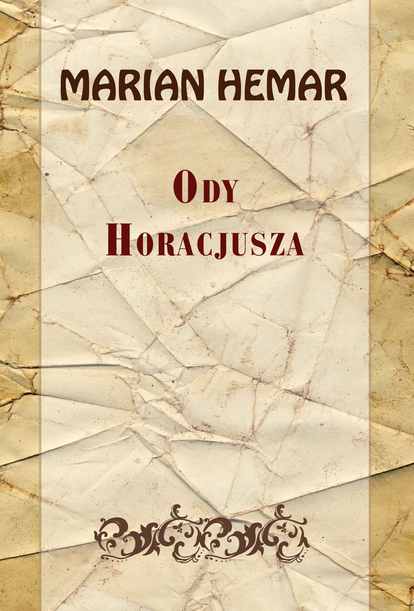 Ody Horacjusza - Marian Hemar - książka