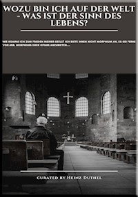 Wozu bin ich auf der Welt - Was ist der Sinn des Lebens - Wie komme ich zum Frieden meiner Seele - Heinz Duthel - ebook
