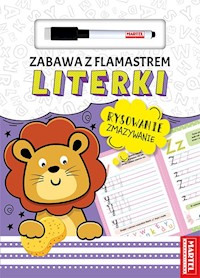 Zabawa z flamastrem Literki - Salamon Katarzyna - książka