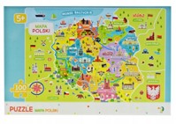 Puzzle Mapa Polski -  - książka