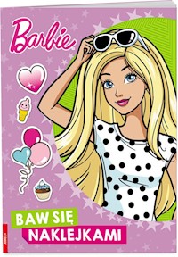 Barbie Baw się naklejkami -  - książka