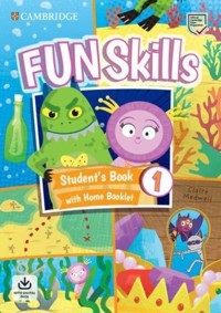 Fun Skills 1 Student's Book and Home Fun Booklet with online - Adam Scott, Claire Medwell - książka
