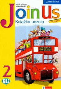 Join Us 2 Książka ucznia z płytą CD - Gerngross Gunter, Puchta Herbert - książka