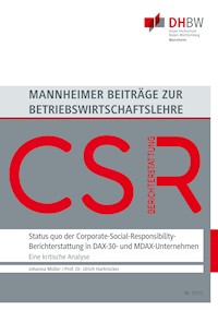 Status quo der Corporate-Social-Responsibility-Berichterstattung in DAX-30- und MDAX-Unternehmen - Johanna Müller - ebook