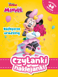 Czytanki naklejanki. Disney Junior Urodziny Minnie - Ilona Siwak - książka