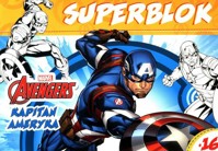 Superblok. Marvel Avengers Kapitan Ameryka -  - książka