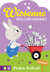 Wiosenne kolorowanki. Puchate króliczki - zbiorowa praca - książka