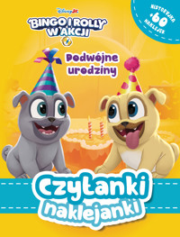 Czytanki naklejanki. Podwójne urodziny. Disney Bingo i Rolly w akcji - Ilona Siwak - książka