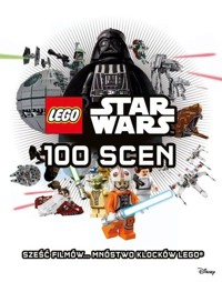 Lego Star Wars 100 scen -  - książka
