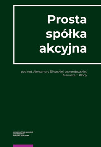 Prosta spółka akcyjna -  - książka