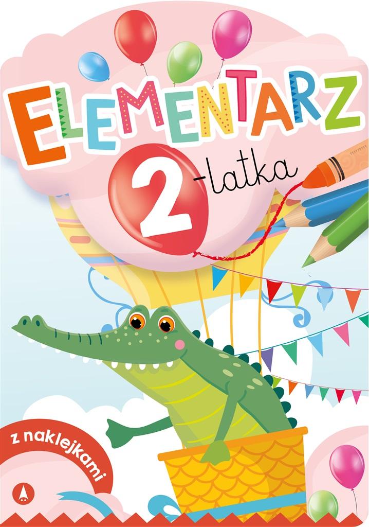 Elementarz 2-latka z naklejkami - Anna Horosin - książka