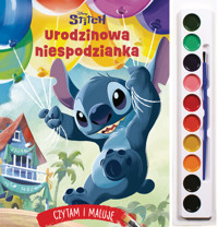 Czytam i maluję. Urodzinowa niespodzianka. Disney Stitch - zbiorowa praca - książka