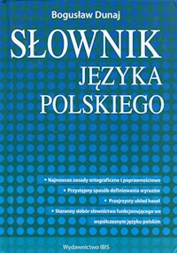 Słownik języka polskiego - Dunaj Bogusław - książka