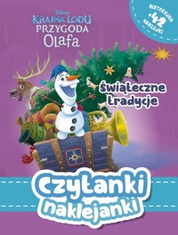 Czytanki naklejanki Świąteczne tradycje Disney - zbiorowa praca - książka