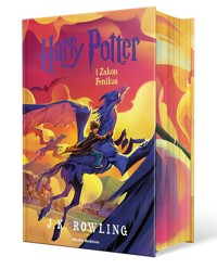 Harry Potter i Zakon Feniksa (polska okładka z barwionymi brzegami, edycja limitowana) - JK Rowling - książka