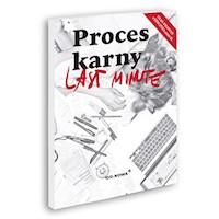 Last Minute Proces Karny 2021 -  - książka