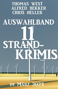 Aktionsband 11 Strandkrimis im April 2023 - Alfred Bekker - ebook