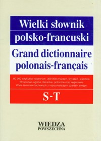 Wielki słownik polsko-francuski Tom 4 -  - książka