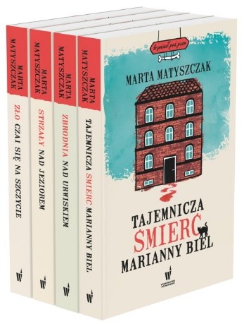 Pakiet: Kryminał pod psem. Tom 1-4 - Marta Matyszczak - książka