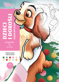 Art therapy. Kolorowanka antystresowa. Disney. Dzieci i dorośli. Iluzje optyczne. Zagadkowe rysunki - Aurélia Bertrand (ilustr.), Charlotte Mendes (ilustr.) - książka