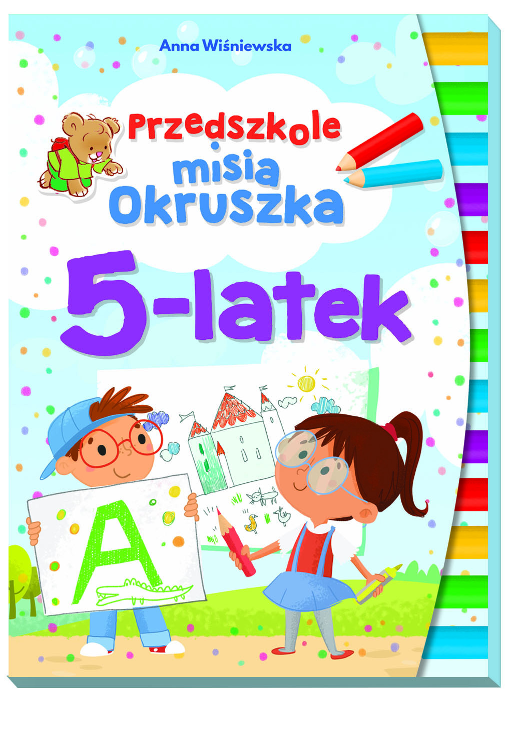 Przedszkole misia Okruszka 5-latek - Wiśniewska Anna - książka