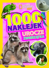 1000 naklejek. Urocze zwierzątka. National Geographic Kids - zbiorowa praca - książka