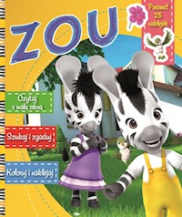 Zou Czytaj z małą zebrą, szukaj i zgaduj -  - książka