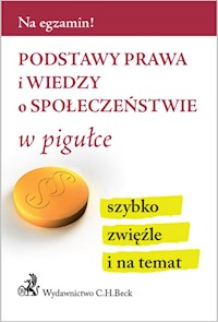 Podstawy prawa i wiedzy o społeczeństwie w pigułce -  - książka