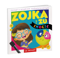 Zojka i Zu. eMOCje. Zeszyt z pisakiem suchościeralnym - Anna Borchard - książka