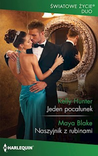 Jeden pocałunek / Naszyjnik z rubinami - Kelly Hunter - książka