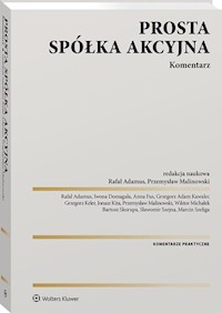 Prosta spółka akcyjna Komentarz -  - książka