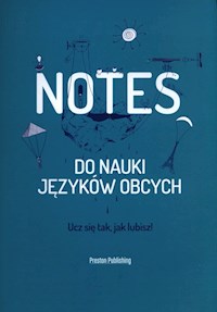 Notes do nauki języków obcych zielony -  - książka