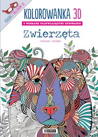 Kolorowanka 3D Zwierzęta - Davies Hannah - książka