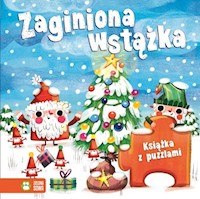 Zaginiona wstążka Książka z puzzlami -  - książka