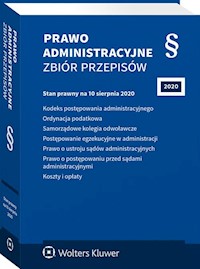 Prawo administracyjne Zbiór przepisów -  - książka