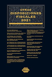 Otras disposiciones fiscales 2021 - José Pérez Chávez - ebook