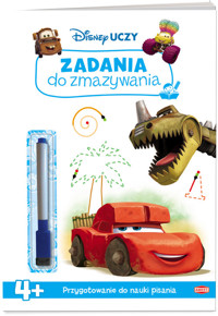 Disney Uczy. Zadania do zmazywania. Auta w trasie -  - książka