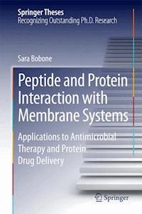 Peptide and Protein Interaction with Membrane Systems - Sara Bobone - ebook