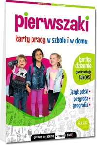 Pierwszaki Karty pracy w szkole i w domu -  - książka