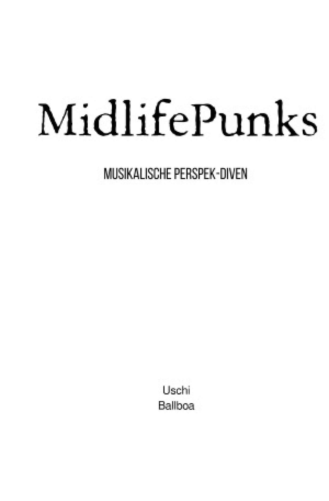 MidlifePunks - Uschi Ballboa - ebook